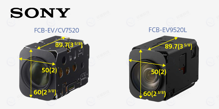 FCB-EV9520L与FCB-EV/CV7520