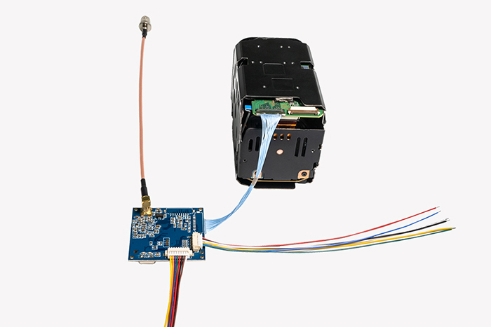SONY FCB-CV/EV7520 连接3G-SDI迷你编码控制板