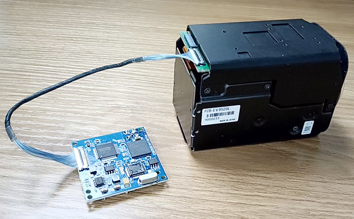 FCB-EV9520L搭配3G-SDI控制板视频方案