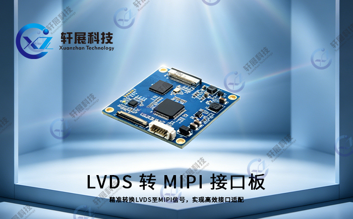 LVDS转MIPI转接板