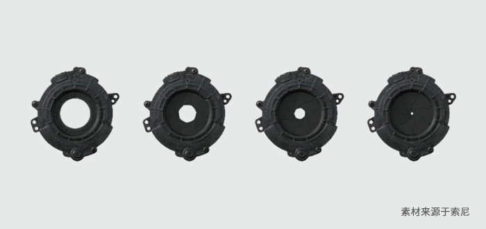 索尼FCB-9500 7个叶片光圈